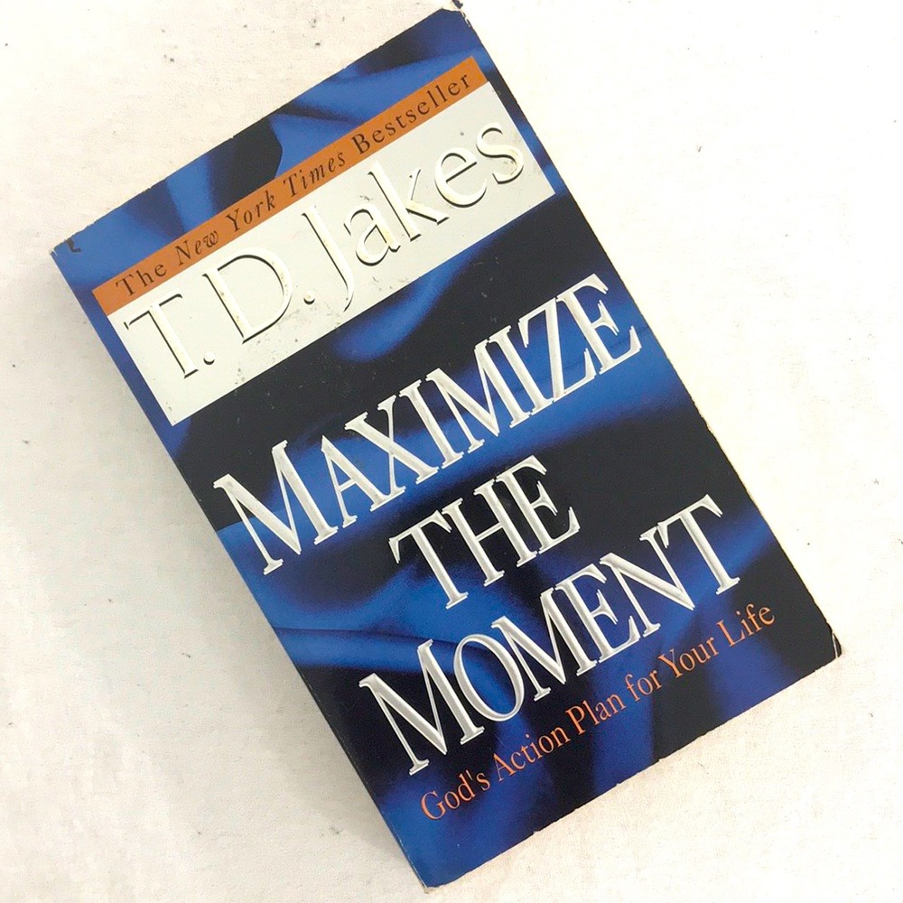 📚BOOK! MAXIMIZE THE MOMENT BY TD JAKES